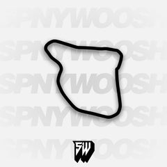 Goodwood Circuit Track Decal