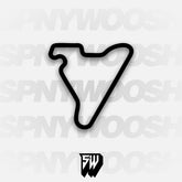 Grand Bend Raceway Technical Track Track Decal