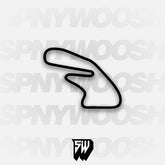 Hampton Downs National Circuit Track Decal