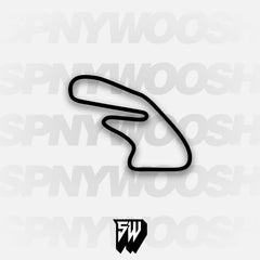 Hampton Downs National Circuit Track Decal