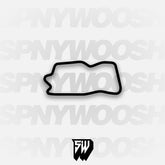 Heartland Park of Topeka NASCAR Track Decal