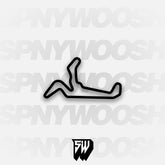 High Plains Raceway Full Course Track Decal