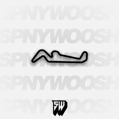 High Plains Raceway West Course Track Decal