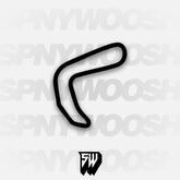 Highlands Motorsports Park A Track Decal