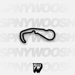 Highlands Motorsports Park D Track Decal
