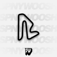 Hill Country Kart Club Layout A Track Decal