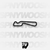 Arizona Motorsports Park West Circuit Track Decal
