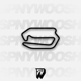 Homestead Miami Speedway Road Course Track Decal