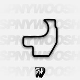 Houston Grand Prix Track Decal