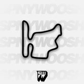 Hungaroring Track Decal