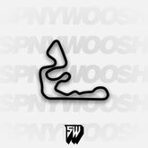 Inde Motorsports Ranch Configuration 2 Track Decal