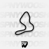 Inde Motorsports Ranch North Course Track Decal