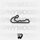 Inde Motorsports Ranch South Course Track Decal