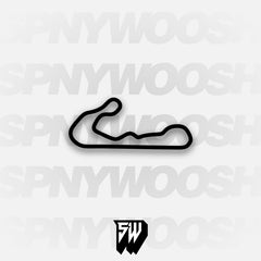 Inde Motorsports Ranch South Course Track Decal