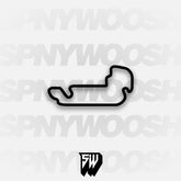 Indianapolis Motor Speedway MotoGP Track Decal