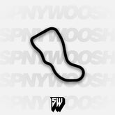 Ingliston Racing Circuit 1.211km Track Decal