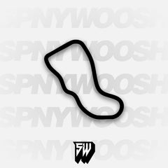 Ingliston Racing Circuit 1.211km Track Decal
