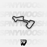 Irungattukottai Race Track Full Circuit Track Decal