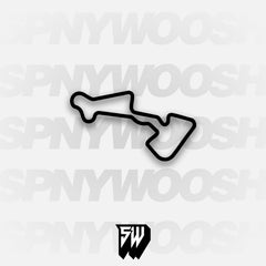 Irungattukottai Race Track Full Circuit Track Decal