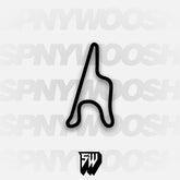 Aspen Motorsports Park Track Decal