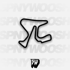Jerez Circuit Track Decal