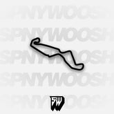 Assen TT Circuit Track Decal