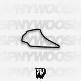 Knockhill Racing Circuit Track Decal