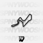 Kyalami Race Track Track Decal