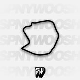 Laguna Seca 1987 Track Decal