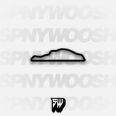 Lake Afton Course Track Decal