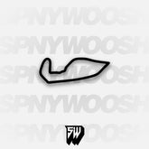 Lake Garnett Raceway Track Decal