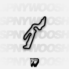 Las Vegas Motor Speedway Full Outfield Course Track Decal