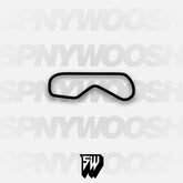 Las Vegas Motor Speedway Infield Course Short Track Decal