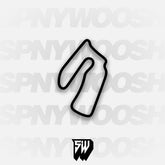 Las Vegas Motor Speedway Old South Course Track Decal
