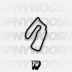 Las Vegas Motor Speedway Old South Course Track Decal