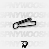 Leipzig Porsche Testing Centre 'C' Circuit Track Decal