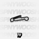 Leipzig Porsche Testing Centre Grober Circuit Track Decal