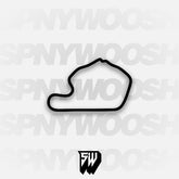 Lime Rock Park with Chicanes Variant 1 Track Decal