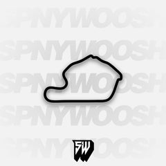 Lime Rock Park with Chicanes Variant 2 Track Decal