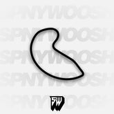 Atlanta Motorsports Park Course Variant 1 Track Decal