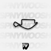 Long Beach Grand Prix Track Decal