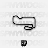 Lucas Oil Raceway Alternate Road Course Track Decal