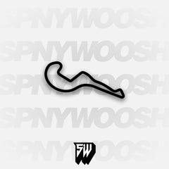 Atlanta Motorsports Park Course Variant 3 Track Decal