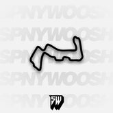 Marina Bay Street Circuit Track Decal