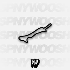 Maze Sea Circuit Track Decal
