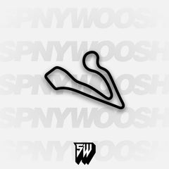 Atlanta Motorsports Park Course Variant 4 Track Decal