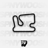 Michiana Raceway Park Short Track C Track Decal