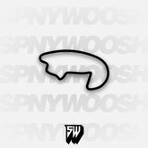 Michigan International Speedway Road Course Track Decal