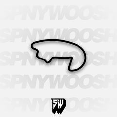Michigan International Speedway Road Course Track Decal