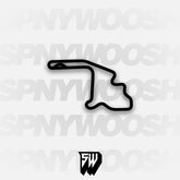 Mid-Ohio Main Combo Course Track Decal